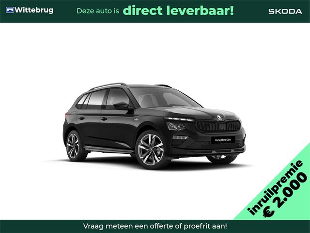 Skoda Kamiq 1.0 TSI Monte Carlo 18" lichtmetalen velgen / Travel assist / Navigatie pakket / Charging / ¤2000 inruilpremie