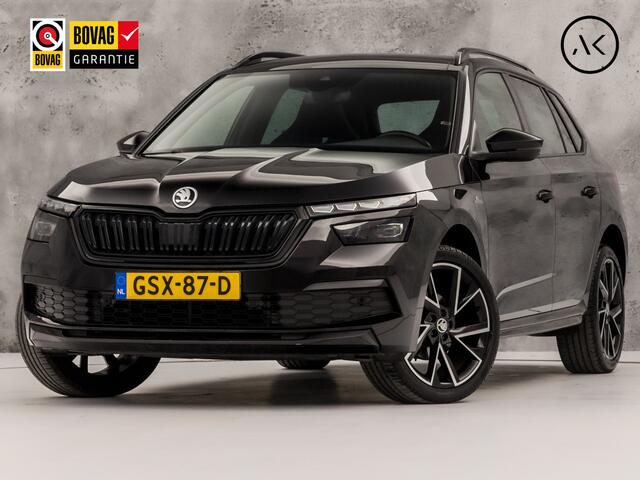 Skoda Kamiq 1.0 TSI Monte Carlo Automaat (PANORAMADAK, VIRTUAL COCKPIT, KUIPSTOELEN, APPLE CARPLAY, CAMERA, GETINT GLAS, ADAPTIVE CRUISE, KEYLESS, NIEUWSTAAT)