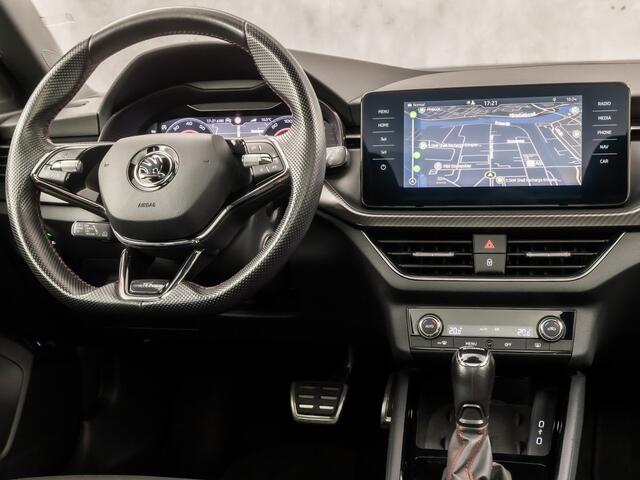 Skoda Kamiq 1.0 TSI Monte Carlo Automaat (PANORAMADAK, VIRTUAL COCKPIT, KUIPSTOELEN, APPLE CARPLAY, CAMERA, GETINT GLAS, ADAPTIVE CRUISE, KEYLESS, NIEUWSTAAT)