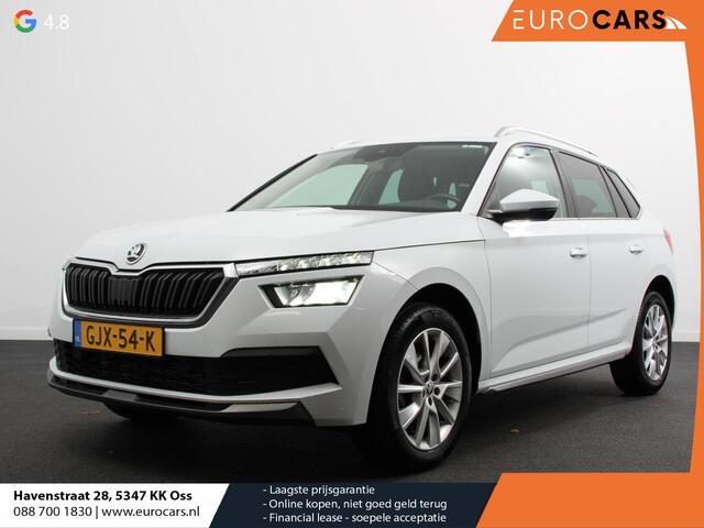 Skoda Kamiq 1.0 TSI 110pk DSG Style Navigatie Apple Carplay/Android auto Parkeersensor achter Cruise Control Verwarmbare voorstoelen Extra getint glas Climate Control Digitale Cockpit