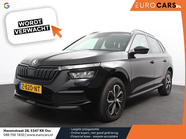 Skoda Kamiq 1.0 TSI 110pk DSG Blackline Navigatie Apple Carplay/Android Auto Adaptive Cruise Control Stoelverwarming Led Climatronic