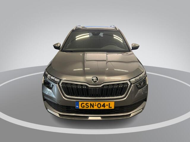 Skoda Kamiq 1.0 TSI 110pk DSG Business Edition · Camera · Trekhaak · Panoramadak · Apple/Android Car Play · Stoelverwarming · Clima · Navigatie · P-Sensoren · 17'' Inch ·