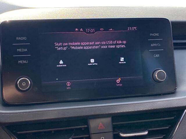 Skoda Kamiq 1.0 TSi Active CarPlay | Park.sens. | Cruise adaptief | lm velgen | LED | etc.