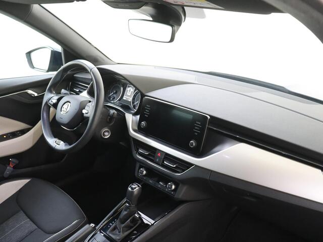 Skoda Kamiq 1.0 TSI Business Edition | Apple Carplay/Android | cruise control | electronic climate control | lichtmetalen velgen 16" | microvezel/stof bekleding | navigatiesysteem full map + hard disk | voorstoelen verwarmd | lichtmetalen velgen 17" |