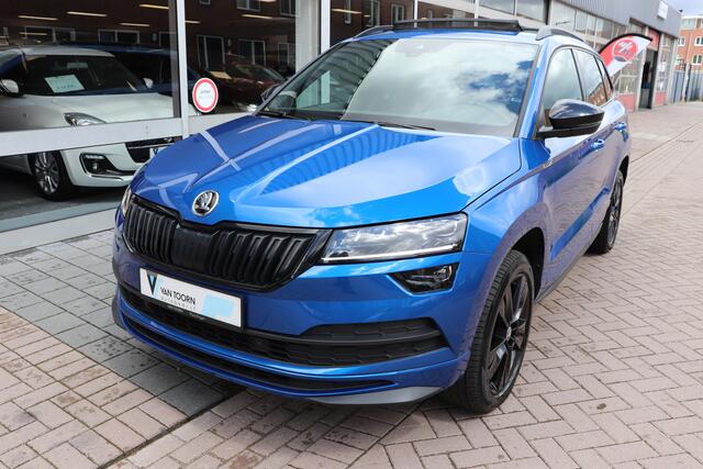 Skoda Karoq 1.5 TSI ACT Sportline Business DSG. Wegklapbare trekhaak, panoramadak