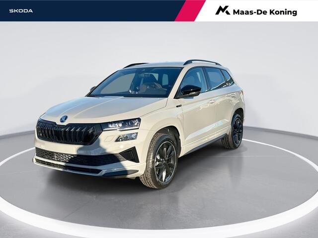 Skoda Karoq Sportline Business 1.5 TSI 110 kW / 150 PK SUV 7 v ersnelling DSG | Steel Grey | Travel assist Plus | Elektrische achterklep met voetsensor | 3500,- inruilvoordeel!!