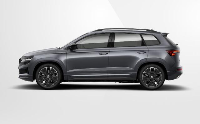 Skoda Karoq 1.5 TSI ACT Sportline Business 18'' velgen / Navigatiepakket ACTIE: TOTAAL ¤3.500,- INRUILPREMIE