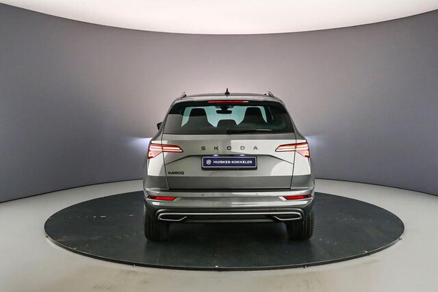Skoda Karoq Sportline Business 1.5 TSI 150pk DSG Automaat Trekhaak, Adaptive cruise control, Elektrische achterklep, Achteruitrijcamera, Stuurwiel verwarmd, Parkeersensoren, Stoelverwarming