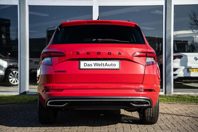 Skoda Karoq 1.5 TSi 150 pk DSG-7 Sportline Business | Elk. Trekhaak | Camera | Winter