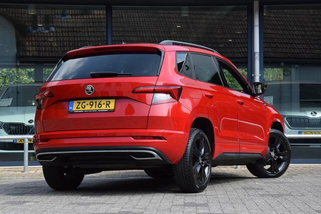 Skoda Karoq 1.5 TSI ACT Sportline Business DSG Automaat | incl. BOVAG Garantie | NL-Auto | Navigatie | Virtual Cockpit | Achteruitrijcamera | 18'' Velgen | Full LED | Carplay | DAB | Keyless Entry&GO |