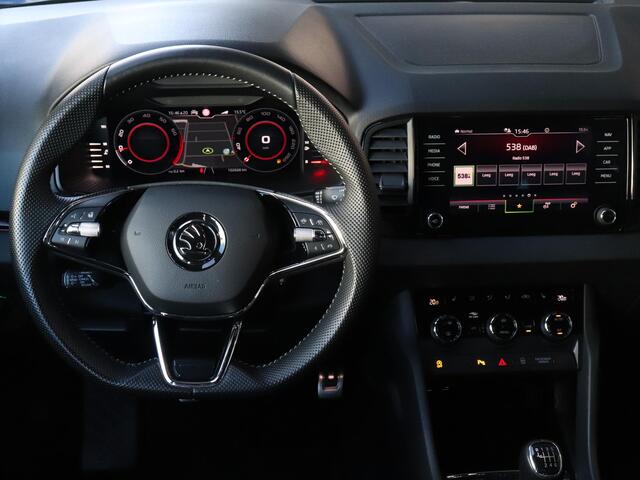 Skoda Karoq Sportline Business 1.5 TSI 150pk AUTOMAAT | Trekhaak | CANTON Audio | Elektrische Achterklep | Adaptieve Cruise Control | Stoel- & Stuurverwarming | Achteruitrijcamera |