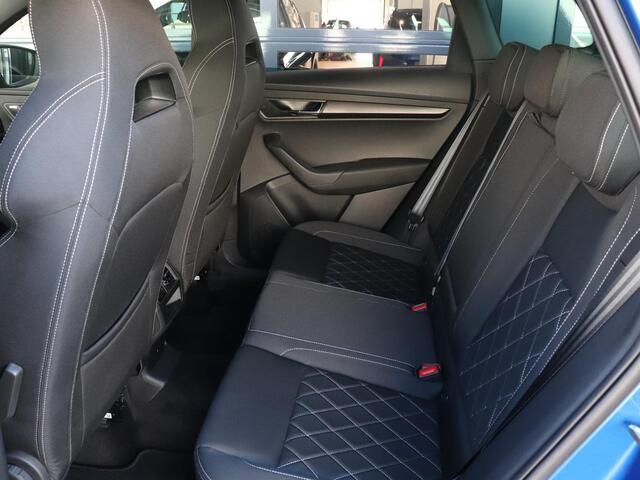 Skoda Karoq Sportline Business 1.5 TSI 150pk AUTOMAAT | Trekhaak | CANTON Audio | Elektrische Achterklep | Adaptieve Cruise Control | Stoel- & Stuurverwarming | Achteruitrijcamera |