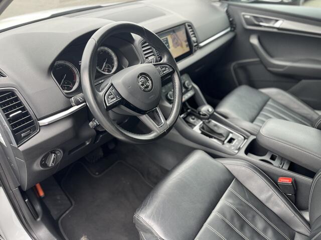 Skoda Karoq 1.5 TSI ACT DSG Style Business Pano ACC Trekhaak Leder Canton