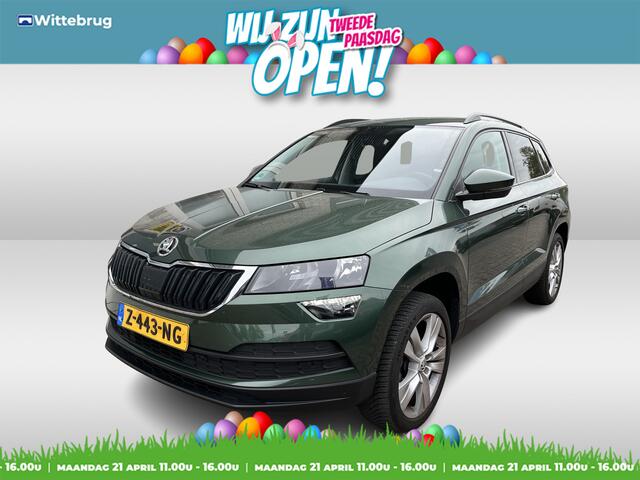 Skoda Karoq 1.0 TSI Style / TREKHAAK/ CAMERA/ PARK. SENSOREN/ CRUISE/ KEYLESS/ STOELVERWARM./ APP-CONNECT/ CLIMA/ DAB/ 18" LMV