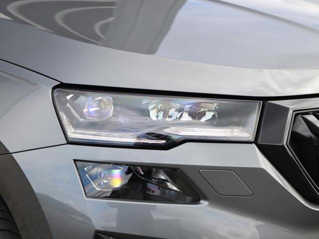 Skoda Karoq 1.5 TSI 150 pk DSG ACT Sportline Business | Navigatie | Keyless | LED | 360° camera | Stoel + Achterbank Verwarming | Voorruit Verwarming | Adaptive Cruise | Stuurverwarming | Standkachel |