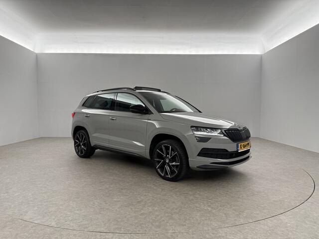 Skoda Karoq 1.5 TSI 150PK DSG Pano LED Sfeer Trekhaak Virtual Canton-Audio Camera Carplay Cruise Clima Navi 19"LMV