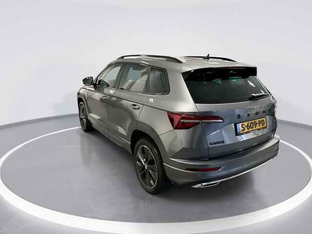 Skoda Karoq 1.5 Tsi 150pk DSG ACT Sportline Business · Keyless · Camera · Elek. Trekhaak ·· Apple/Android Car Play · Navi · 18'' Inch · Garantie t/m 13-03-2027 of 100.000km
