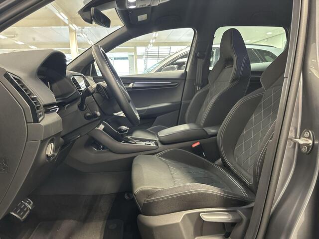 Skoda Karoq 1.5 Tsi 150pk DSG ACT Sportline Business · Keyless · Camera · Elek. Trekhaak ·· Apple/Android Car Play · Navi · 18'' Inch · Garantie t/m 13-03-2027 of 100.000km