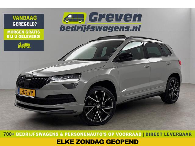 Skoda Karoq 1.5 TSI ACT 150PK Sportline Business Pano Sfeer Carplay Virtual Camera LED Clima Cruise Navi PDC 19''LMV