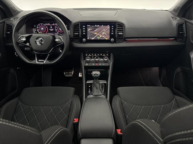 Skoda Karoq 1.5 TSI ACT 150PK Sportline Business Pano Sfeer Carplay Virtual Camera LED Clima Cruise Navi PDC 19''LMV