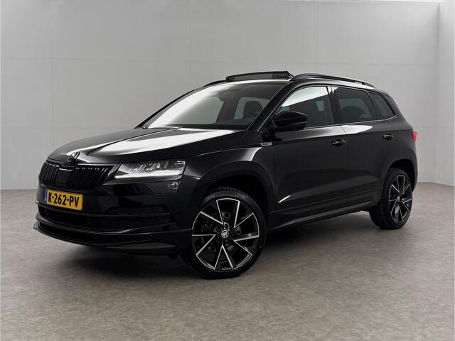 Skoda Karoq 1.5 TSI ACT 150PK Sportline Business DSG Pano Sfeer Trekhaak LED Virtual Camera Carplay Clima Cruise Navi PDC 19"LMV