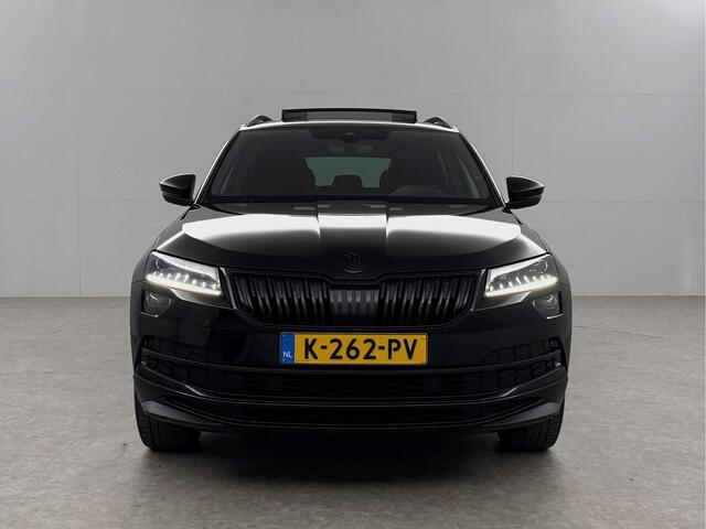 Skoda Karoq 1.5 TSI ACT 150PK Sportline Business DSG Pano Sfeer Trekhaak LED Virtual Camera Carplay Clima Cruise Navi PDC 19"LMV