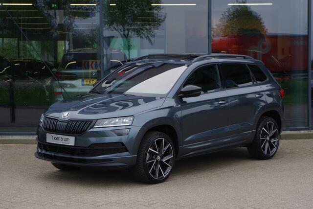 Skoda Karoq 1.5 TSI ACT 150 PK Automaat Sportline BNS, Trekhaak, Panoramadak, Camera, Adap. Cruise Control