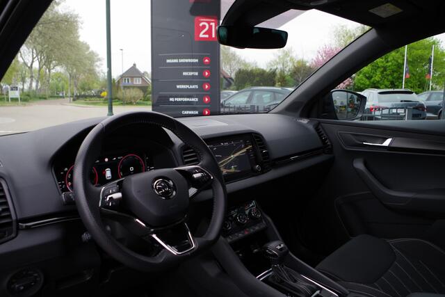 Skoda Karoq 1.5 TSI 150 PK ACT Automaat Sportline BNS, LED koplampen, Elek. Trekhaak, 4 x Stoelverarming, 19" LM Velgen