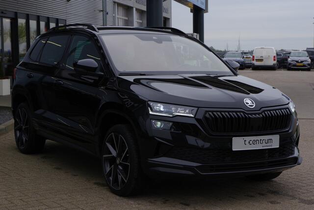 Skoda Karoq 1.5 TSI 150 PK ACT Automaat Sportline BNS, LED koplampen, Elek. Trekhaak, 4 x Stoelverarming, 19" LM Velgen