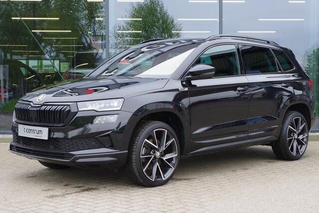 Skoda Karoq 1.5 TSI 150 PK ACT Automaat Sportline BNS, LED koplampen, Elek. Trekhaak, 4 x Stoelverarming, 19" LM Velgen