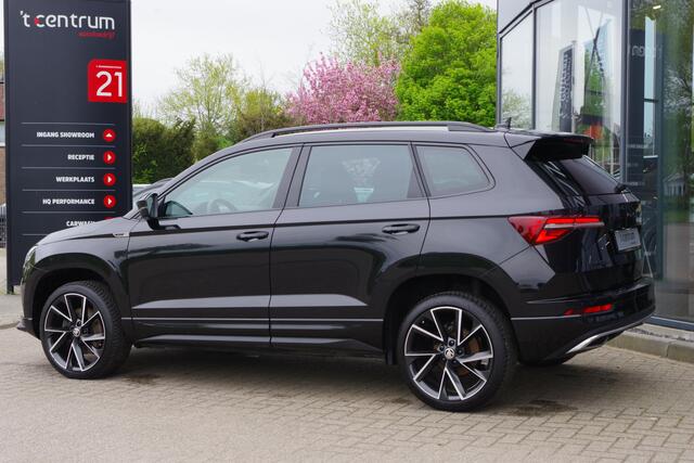 Skoda Karoq 1.5 TSI 150 PK ACT Automaat Sportline BNS, LED koplampen, Elek. Trekhaak, 4 x Stoelverarming, 19" LM Velgen