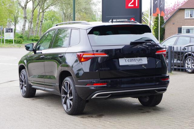 Skoda Karoq 1.5 TSI 150 PK ACT Automaat Sportline BNS, LED koplampen, Elek. Trekhaak, 4 x Stoelverarming, 19" LM Velgen