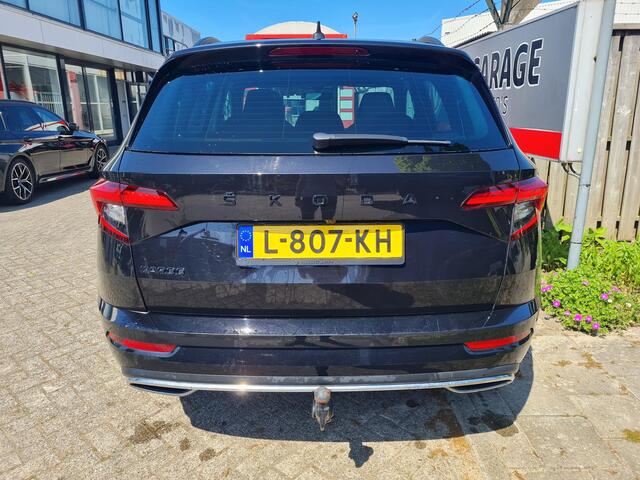 Skoda Karoq 1.5 TSI ACT Sportline Business 19"/Panoramadak/Trekhaak/Stoel + stuurverwarming/Adaptieve cruise/Camera/Elektrische klep