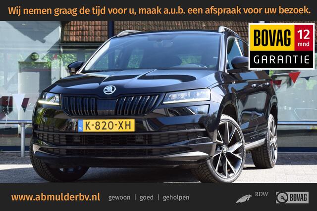Skoda Karoq 1.5 TSI 150PK ACT Sportline Business | BOVAG Garantie | Org. NL | Trekhaak | Vitrual Cockpit | Achteruitrijcamera | Stoel&Stuurverwarming | 19'' Velgen | Full LED |