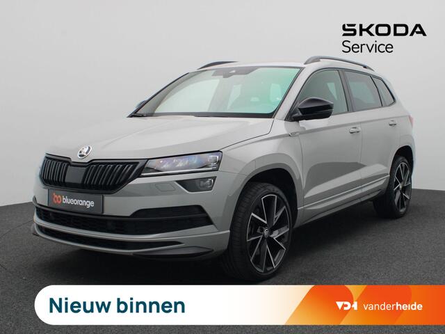 Skoda Karoq 1.5 TSI ACT Sportline Business 150PK DSG Adaptieve Cruise Controle, Achteruitrijcamera, Keyless, Side Assist, Stoelverwarming, Virtual Pedal, Virtual Cockpit, 19" LM Velgen