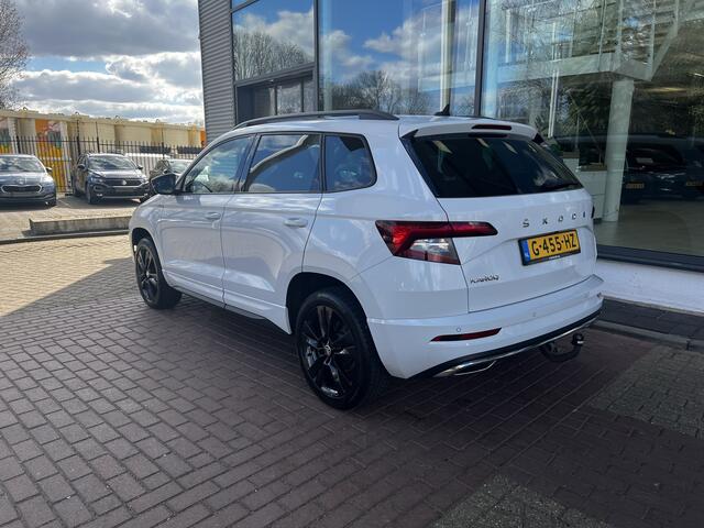 Skoda Karoq 1.5 TSI ACT Sportline Business /DSG/ Metallic/ Digitale Cockpit/ Led/ Haak afneembaar/ Elec.Klep / Camera/ Parkeersenor/ 18 lmv/