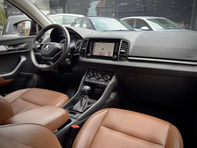 Skoda Karoq 1.5 TSI AUT7/DSG ACT EDITION LEDER NAVI AIRCO PARK-ASSIST APPLE-CARPLAY LED LMV PDC