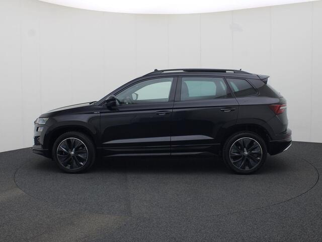 Skoda Karoq 1.5 Tsi 150pk DSG ACT Sportline Business · Camera · Apple/Android Car Play · Navigatie · Elek. Achterklep · Keyless · Stoelverwarming · 18'' Inch · Garantie t/m 24-10-2026