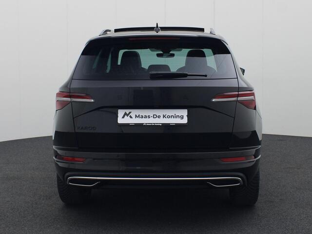 Skoda Karoq 1.5 Tsi 150pk DSG ACT Sportline Business · Camera · Apple/Android Car Play · Navigatie · Elek. Achterklep · Keyless · Stoelverwarming · 18'' Inch · Garantie t/m 24-10-2026