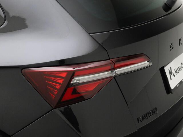 Skoda Karoq 1.5 Tsi 150pk DSG ACT Sportline Business · Camera · Apple/Android Car Play · Navigatie · Elek. Achterklep · Keyless · Stoelverwarming · 18'' Inch · Garantie t/m 24-10-2026
