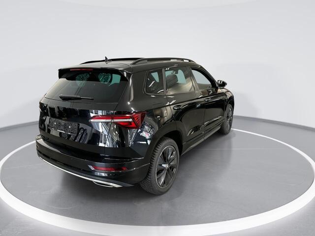 Skoda Karoq 1.5 Tsi 150pk DSG ACT Sportline Business · Camera · Panoramadak · Elek. Voorstoelen · Elek. Achterklep · Apple/Android Car Play · 18'' Inch · Garantie t/m 23-10-2026