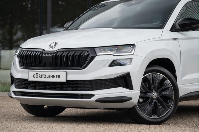 Skoda Karoq 1.5 TSI ACT Sportline Business | Adapt. Cruise | Elek. Trekhaak | DCC | Virtual | Navi | Apple CarPlay