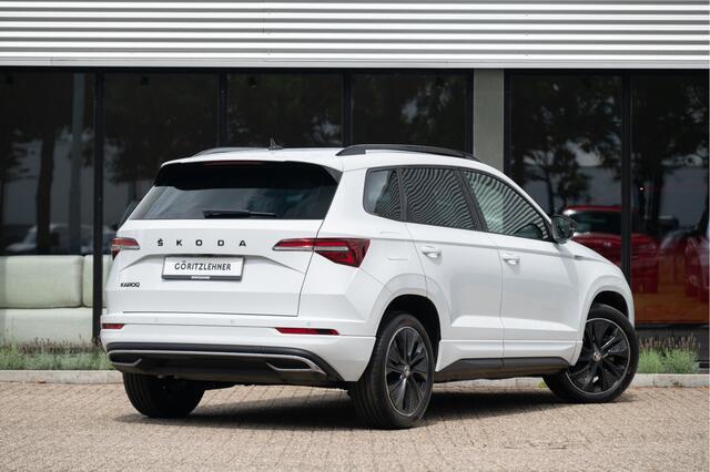 Skoda Karoq 1.5 TSI ACT Sportline Business | Adapt. Cruise | Elek. Trekhaak | DCC | Virtual | Navi | Apple CarPlay