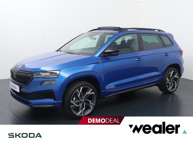 Skoda Karoq 1.5 TSI 150 PK Sportline Business DSG | Automaat | Navigatie | Panoramadak | Skoda Sound | 19" Lichtmetalen velgen |