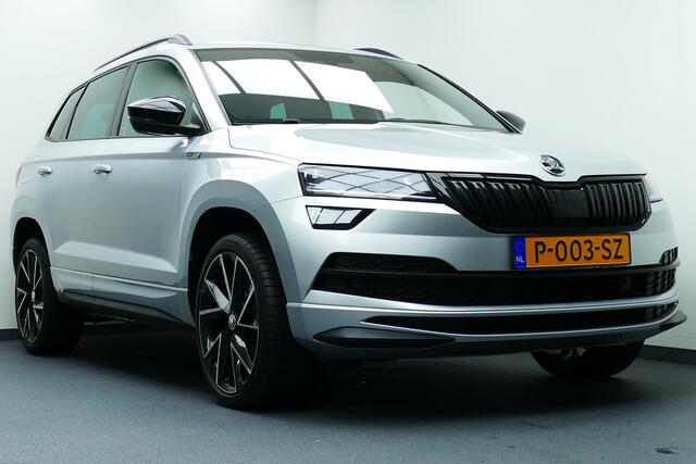 Skoda Karoq 1.5 150Pk TSI ACT Sportline. Camera, 19"LMV, Virt Cockpit, Adap Cruise, Stoel&StuurVerw