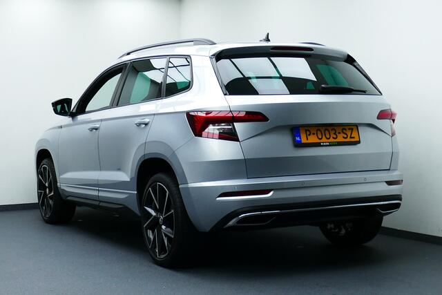 Skoda Karoq 1.5 150Pk TSI ACT Sportline. Camera, 19"LMV, Virt Cockpit, Adap Cruise, Stoel&StuurVerw