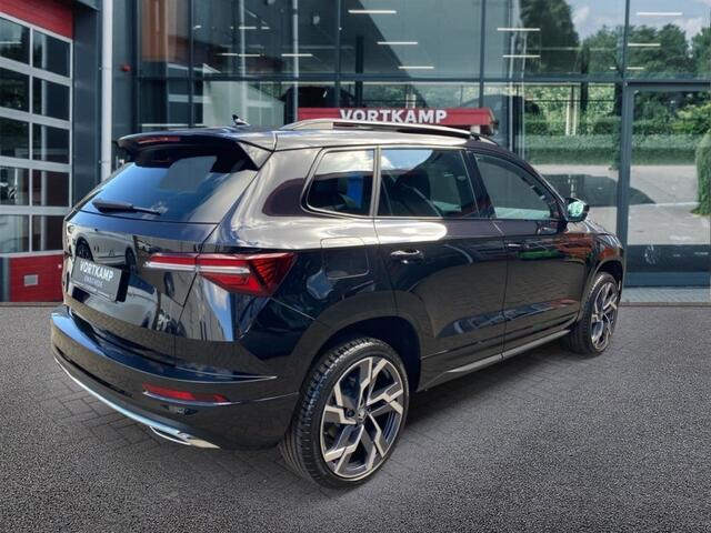 Skoda Karoq 1.5 TSI DSG SPORTLINE PANO-DAK/TREKHAAK/CAMERA/CARPLAY/ACC/STOELVERW