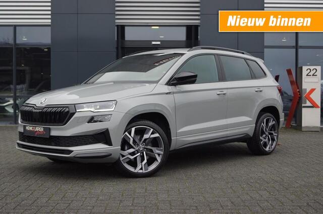 Skoda Karoq 1.5 TSI DSG Sportline 150pk/Trekhaak wegklb./Panodak/ Navi Columbus/ACC/DCC/Camera