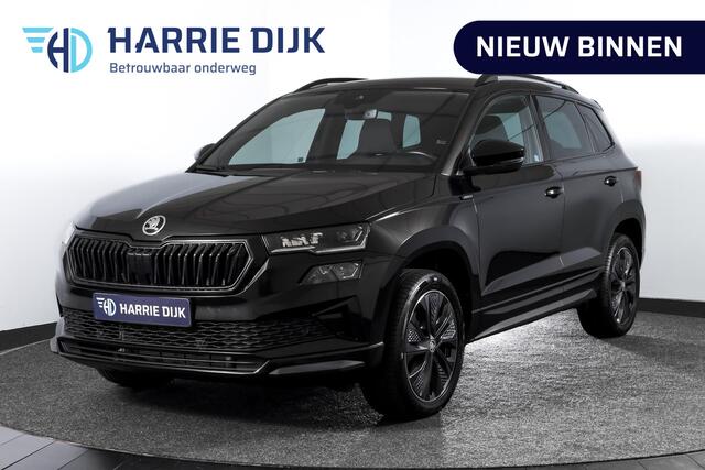 Skoda Karoq 1.5 TSI ACT Sportline Business 150 PK - Automaat | Elek. Trekhaak | Dig. Cockpit | Adapt. Cruise | PDC | Camera | NAV + App. Connect | ECC | DAB | LM 18" | 2824