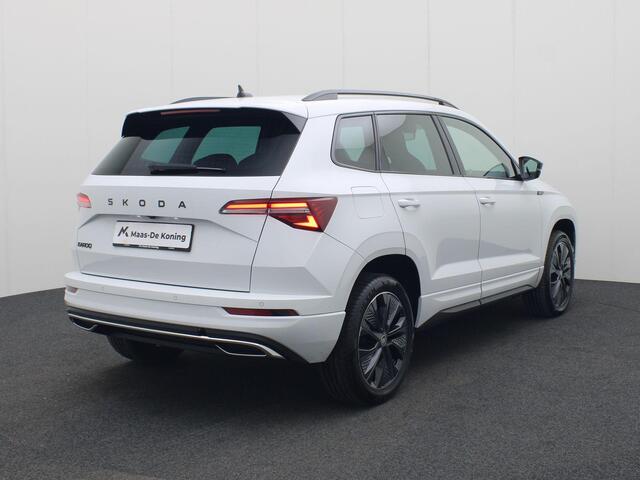 Skoda Karoq 1.5TSI/150PK ACT Sportline DSG · Navigatie · Trekhaak · Apple/Android Car Play · Camera · Garantie tot februari 2029 of 60000km.